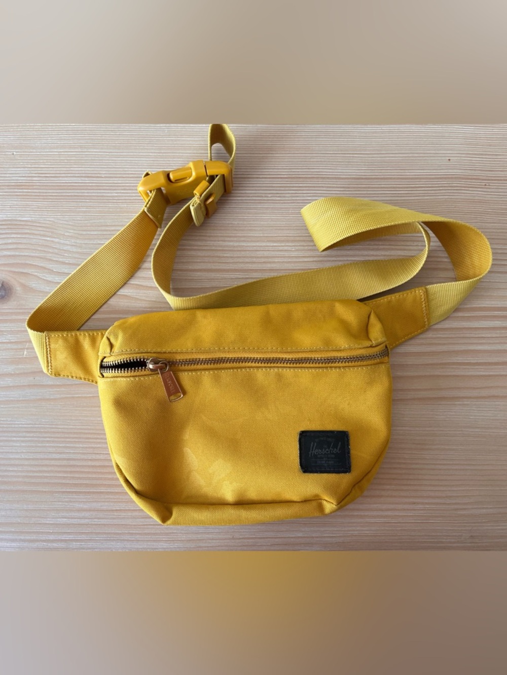 Herschel Supply Co. Mustard Yellow Waist Bag / Fanny Pack